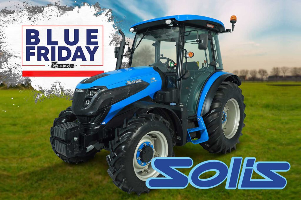 BlueFriday akció az ODISYS-nál: Solis 90 traktor egyedülálló ajánlattal!